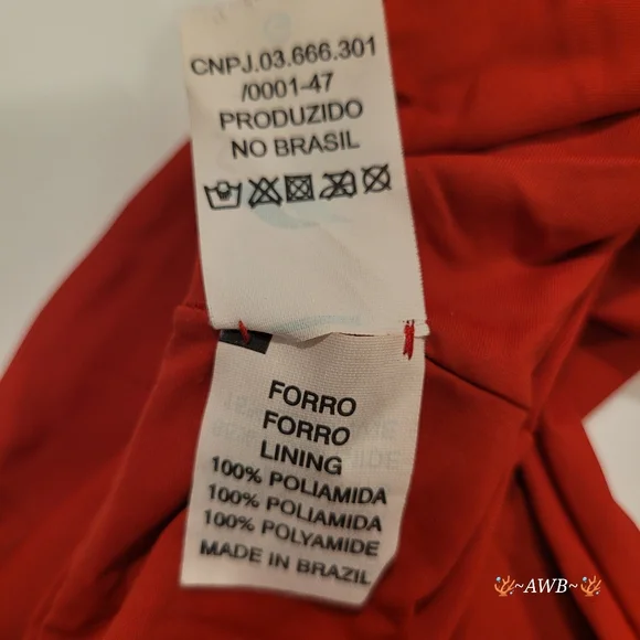 Brazil - Red Halter Bikini Set - Picture 5 of 8